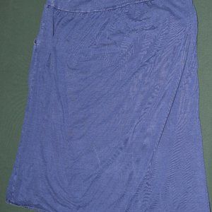 Purejill Casual Skirt Size 2X (Plus) -- Jean Skirt with Pockets